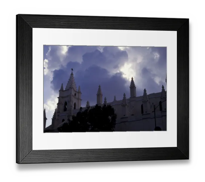 Framed Print : Caribbean, Cuba, Old Havana. Catholic Cathedral Framed Print : Caribbean, Cuba, Old Havana. Catholic Cathedral