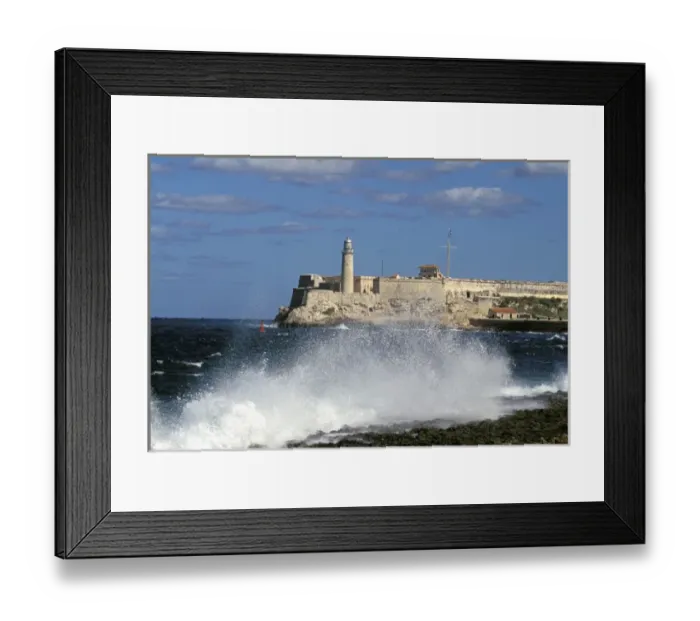 Framed Print : Caribbean, Cuba, Havana. Castillo de los Tres Santos Reyes del Morro Framed Print : Caribbean, Cuba, Havana. Castillo de los Tres Santos Reyes del Morro