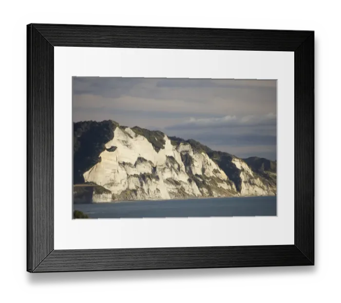 Framed Print : White Cliffs, Taranaki, North Island, New Zealand Framed Print : White Cliffs, Taranaki, North Island, New Zealand