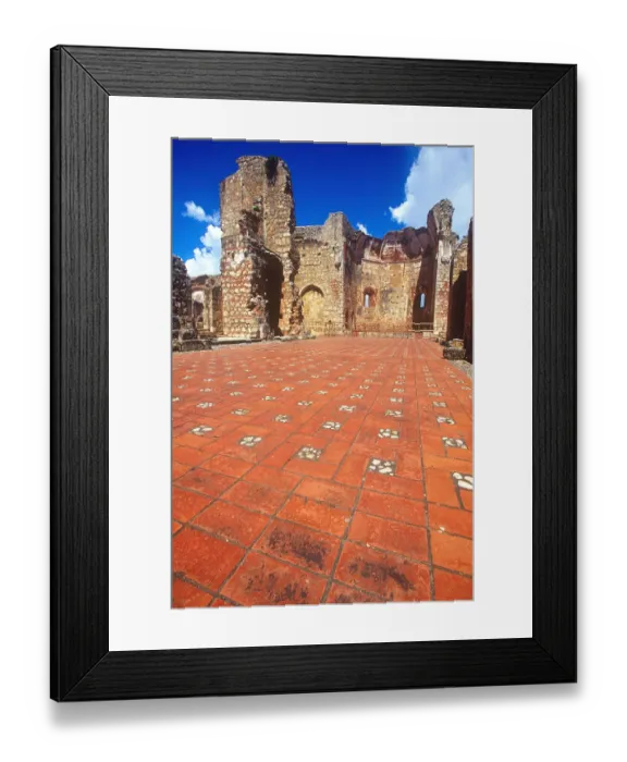 Framed Print : Old Spanish Colonial City of Santo Domingo Framed Print : Old Spanish Colonial City of Santo Domingo
