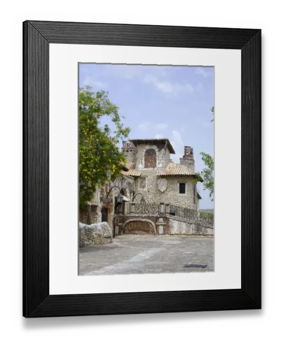 Framed Print : Dominican Republic, Chavon, Casa de Campo, Altos de Chavon