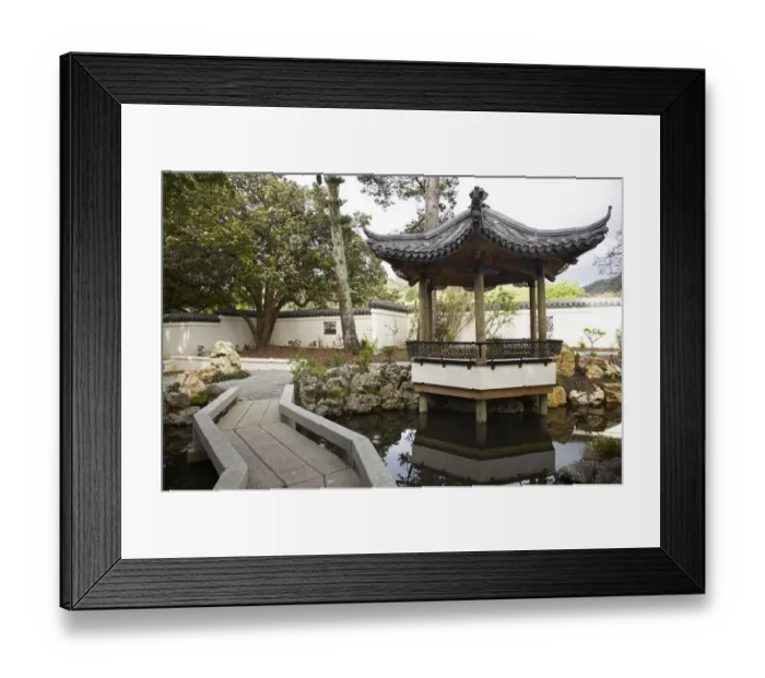 Framed Print : Chinese Garden, Queens Gardens, Nelson, South Island, New Zealand Framed Print : Chinese Garden, Queens Gardens, Nelson, South Island, New Zealand