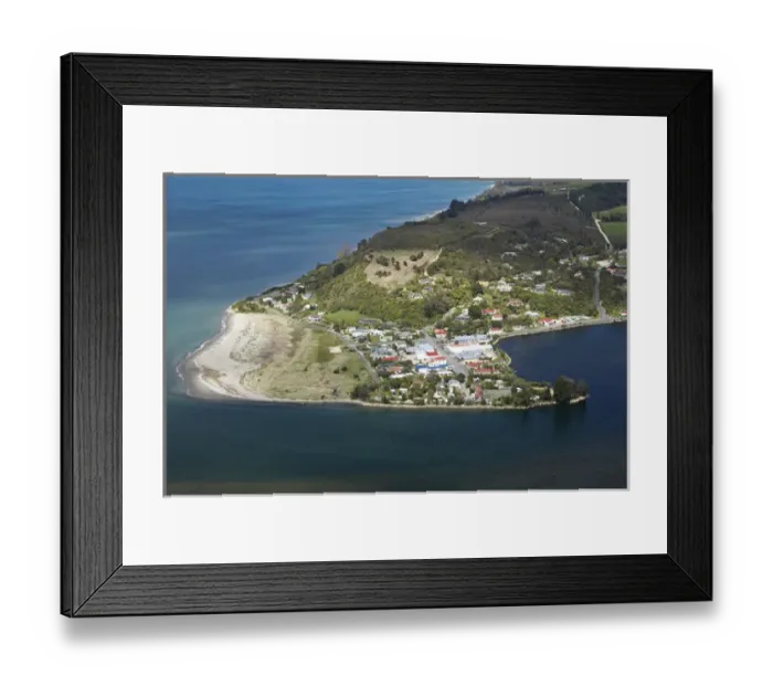 Framed Print : Collingwood and Aorere River Estuary, Golden Bay, Nelson Region, South Island, New Framed Print : Collingwood and Aorere River Estuary, Golden Bay, Nelson Region, South Island, New