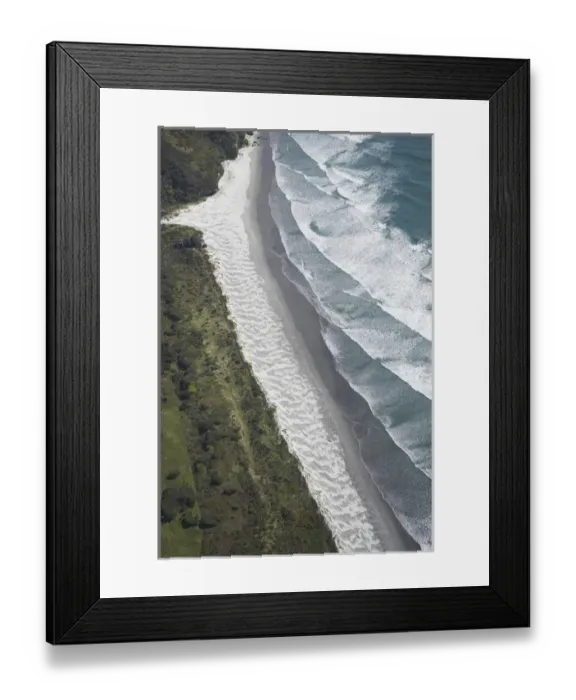 Framed Print : Farewell Spit and Tasman Sea, Nelson Region, South Island, New Zealand - aerial Framed Print : Farewell Spit and Tasman Sea, Nelson Region, South Island, New Zealand - aerial