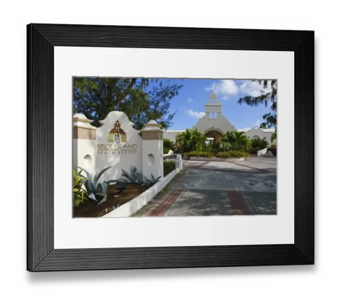 Framed Print : Grenada. Spice Island beach resort Grenada Framed Print : Grenada. Spice Island beach resort Grenada