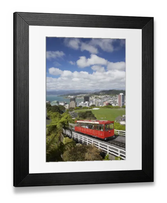 Framed Print : New Zealand, North Island, Wellington, Cable Car Framed Print : New Zealand, North Island, Wellington, Cable Car