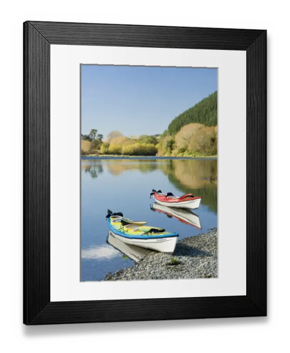 Framed Print : New Zealand, South Island, Marlborough Sounds. Sea kayak in Pelorus River Framed Print : New Zealand, South Island, Marlborough Sounds. Sea kayak in Pelorus River