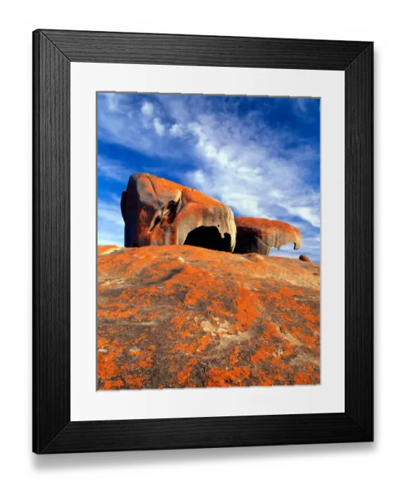 Framed Print : AUS-2b Remarkable Rocks, Flinders Chase Natl. Park, Kangaroo Island So. Australia Framed Print : AUS-2b Remarkable Rocks, Flinders Chase Natl. Park, Kangaroo Island So. Australia