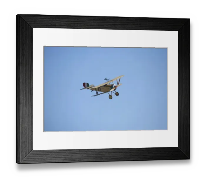 Framed Print : New Zealand, Otago, Wanaka, Warbirds Over Wanaka, Nieuport 11 Biplane