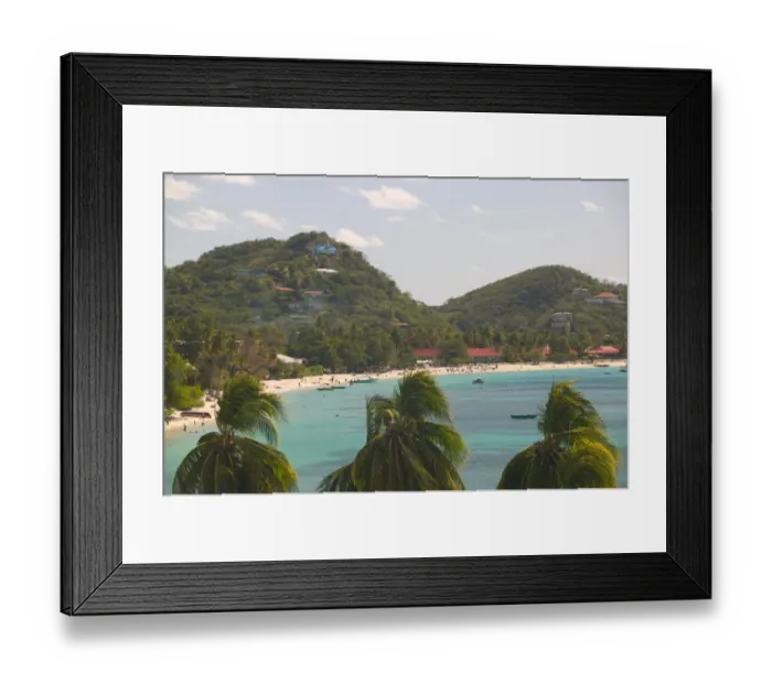 Framed Print : Caribbean, GRENADA, Grande Anse View of Grande Anse Beach Framed Print : Caribbean, GRENADA, Grande Anse View of Grande Anse Beach