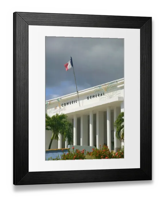 Framed Print : FRENCH WEST INDIES (FWI)-Guadaloupe-Basse-Terre-BASSE-TERRE: Administrative Capital Framed Print : FRENCH WEST INDIES (FWI)-Guadaloupe-Basse-Terre-BASSE-TERRE: Administrative Capital