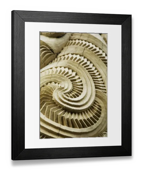Framed Print : Maori Sculpture close up, Christchurch City Park, New Zealand Framed Print : Maori Sculpture close up, Christchurch City Park, New Zealand