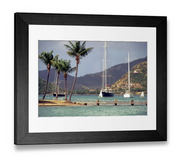 Framed Print : Caribbean, Antigua