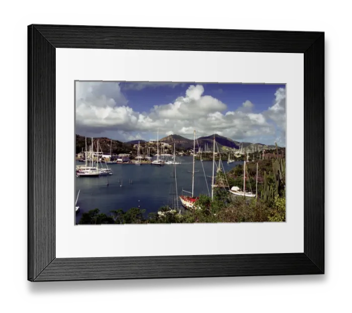 Framed Print : Caribbean, Antigua Framed Print : Caribbean, Antigua