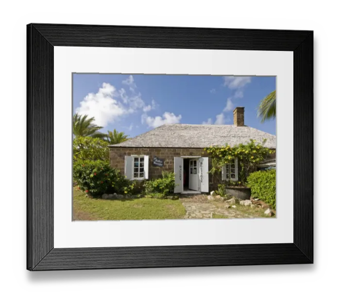 Framed Print : North America, Caribbean, Antigua. Nelsons Dockyard National Park (built 1743-1794) Framed Print : North America, Caribbean, Antigua. Nelsons Dockyard National Park (built 1743-1794)