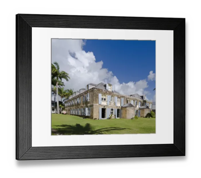 Framed Print : North America, Caribbean, Antigua. Nelsons Dockyard National Park (built 1743-1794) Framed Print : North America, Caribbean, Antigua. Nelsons Dockyard National Park (built 1743-1794)