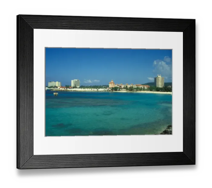 Framed Print : Tropical Beach Framed Print : Tropical Beach