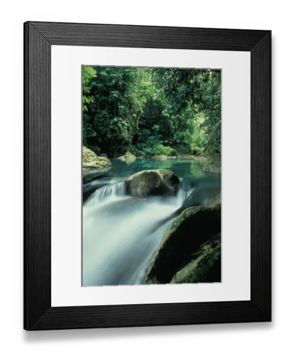 Framed Print : CARIBBEAN, Jamaica, near Port Antonio Reach Falls Framed Print : CARIBBEAN, Jamaica, near Port Antonio Reach Falls