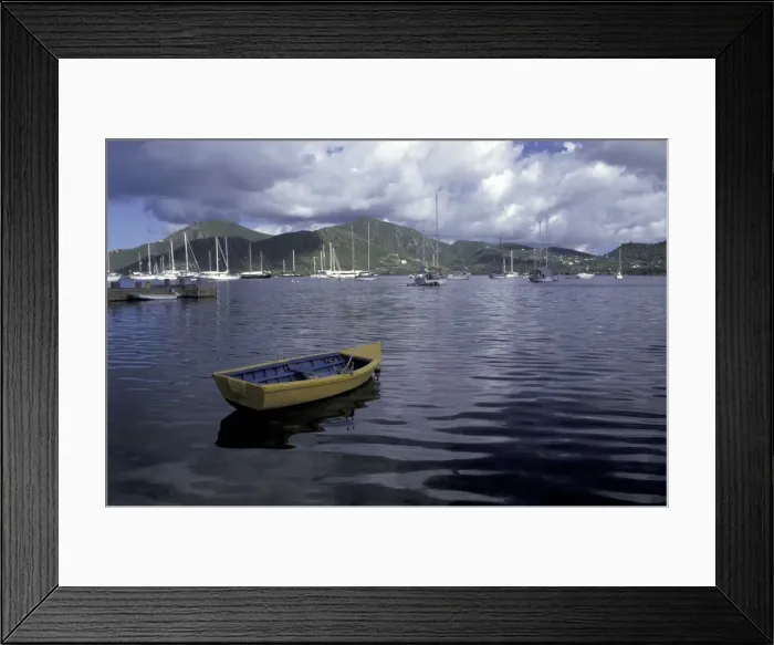 Framed Print : Caribbean, Antigua English Harbor