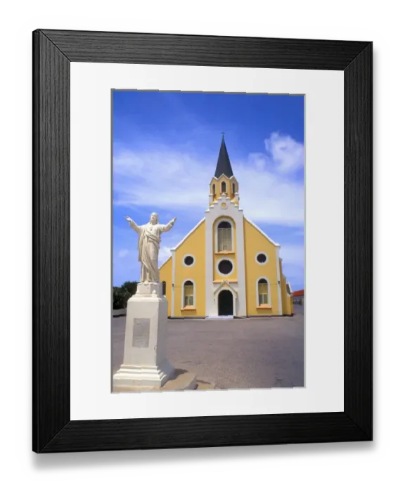 Framed Print : St. Anns Church in Noord Aruba