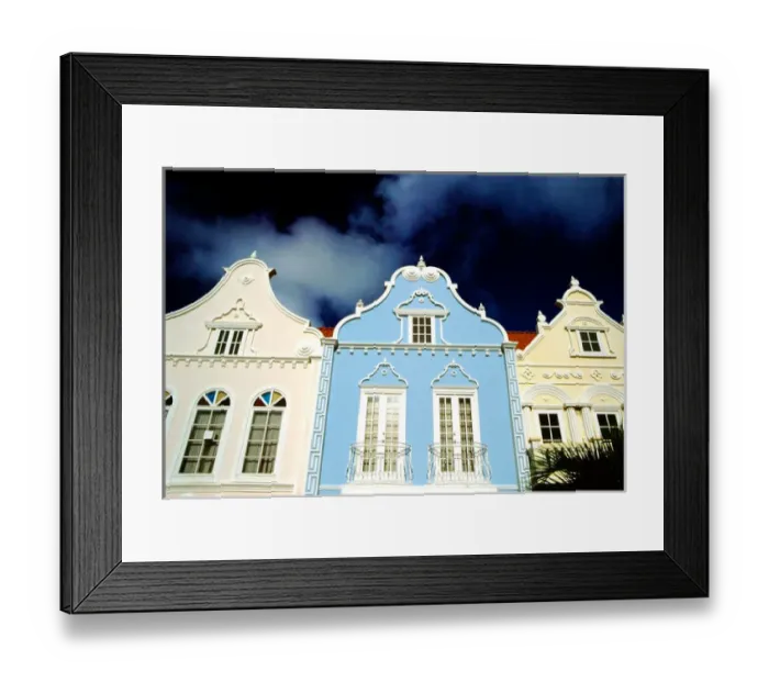 Framed Print : Caribbean, Netherlands (formerly a member of the Netherlands Antilles), Aruba. Capital Framed Print : Caribbean, Netherlands (formerly a member of the Netherlands Antilles), Aruba. Capital