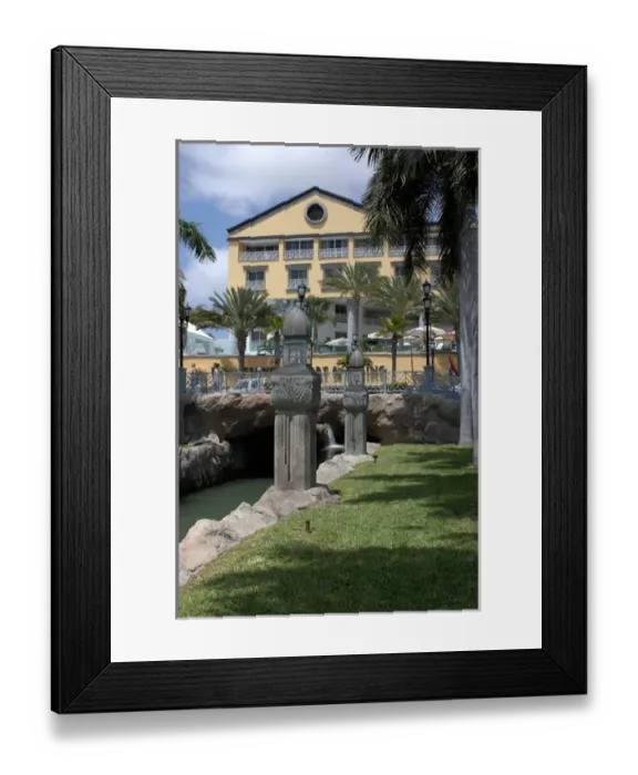 Framed Print : 01. Aruba, Oranjestad, view of Renaissance Hotel Framed Print : 01. Aruba, Oranjestad, view of Renaissance Hotel