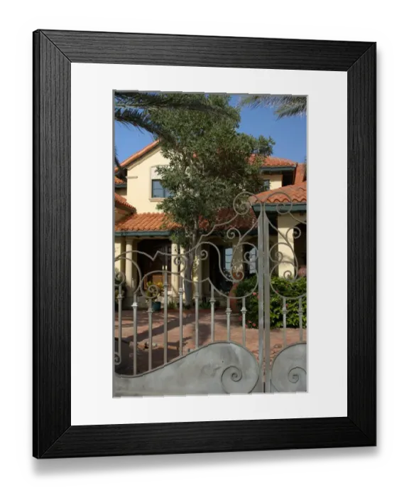 Framed Print : Aruba, private home Framed Print : Aruba, private home