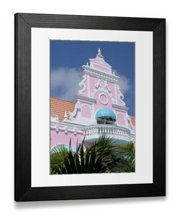 Framed Print : 01. Aruba, Oranjestad stores, dutch architecture (Editorial Usage Only) Framed Print : 01. Aruba, Oranjestad stores, dutch architecture (Editorial Usage Only)