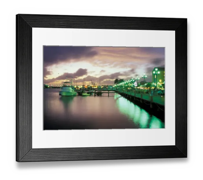 Framed Print : 01. Caribbean, Aruba. Orangestad Framed Print : 01. Caribbean, Aruba. Orangestad