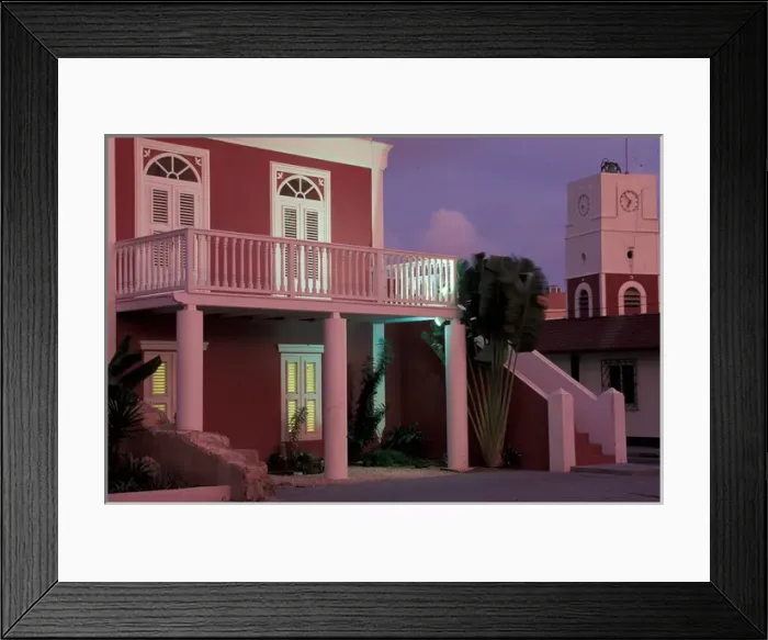 Framed Print : Caribbean, Dutch Antilles, Aruba, Oranjestad Fort Zoutman Framed Print : Caribbean, Dutch Antilles, Aruba, Oranjestad Fort Zoutman