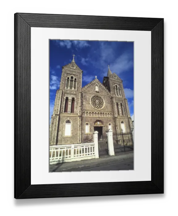 Framed Print : Old Catholic Church St Kitts Framed Print : Old Catholic Church St Kitts