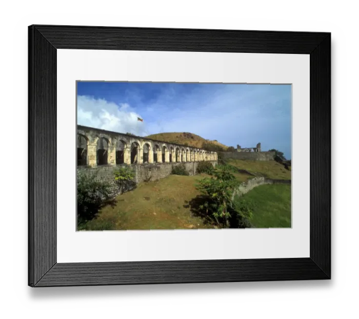 Framed Print : Brimstone Hill Fortress St Kitts Framed Print : Brimstone Hill Fortress St Kitts
