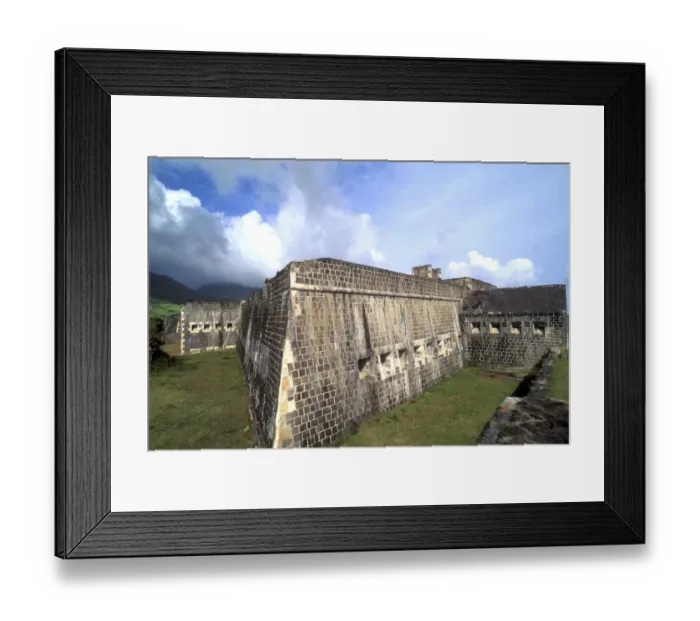 Framed Print : Brimstone Hill Fortress St Kitts