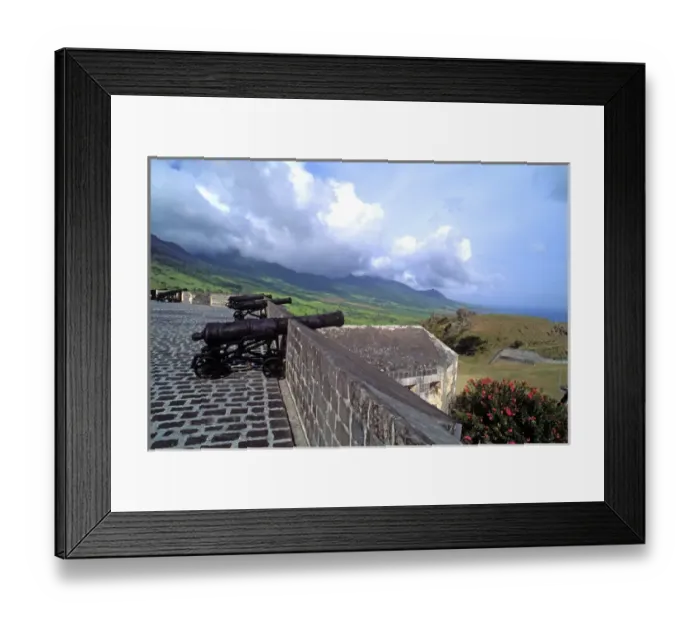 Framed Print : Brimstone Hill Fortress St Kitts Framed Print : Brimstone Hill Fortress St Kitts