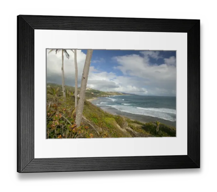 Framed Print : BARBADOS, North East Coast, Bathsheba, View of Soup Bowl Beach, Prime Barbados Surfing Framed Print : BARBADOS, North East Coast, Bathsheba, View of Soup Bowl Beach, Prime Barbados Surfing
