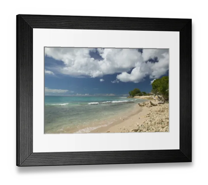 Framed Print : BARBADOS-West Coast-Six Mens: Ocean View / Six Mens Bay a Walter Bibikow 2004 Framed Print : BARBADOS-West Coast-Six Mens: Ocean View / Six Mens Bay a Walter Bibikow 2004