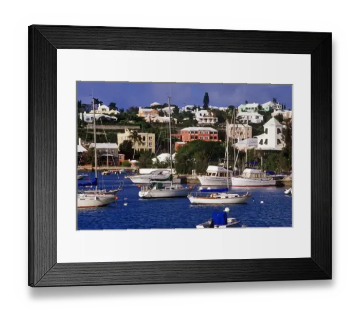 Framed Print : Caribbean, Bermuda, Hamilton Framed Print : Caribbean, Bermuda, Hamilton