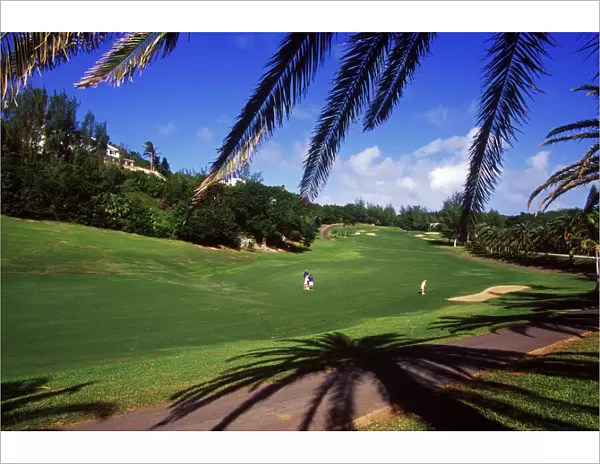 Caribbean, Bermuda, Tuckers Town, St Georges Parish. Mid Ocean Club, Golf