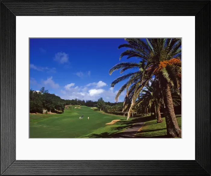 Framed Print : Caribbean, Bermuda, Tuckers Town. Golf Framed Print : Caribbean, Bermuda, Tuckers Town. Golf