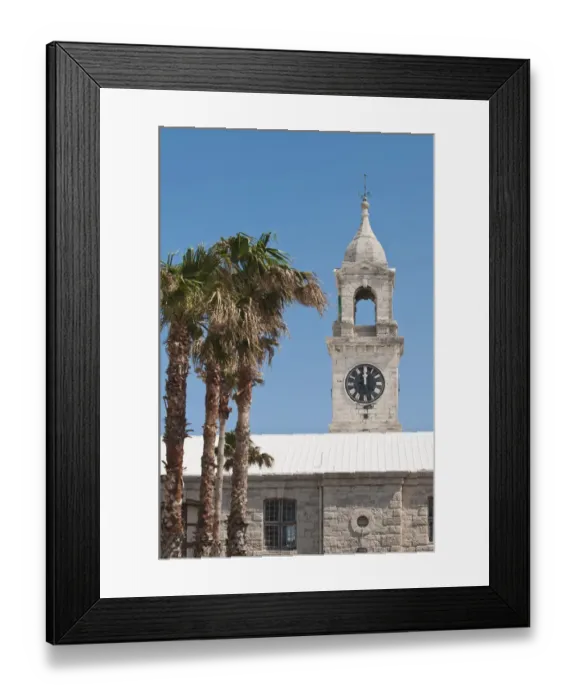Framed Print : Bermuda. Clock Tower (mall) at the Royal Naval Dockyard Framed Print : Bermuda. Clock Tower (mall) at the Royal Naval Dockyard