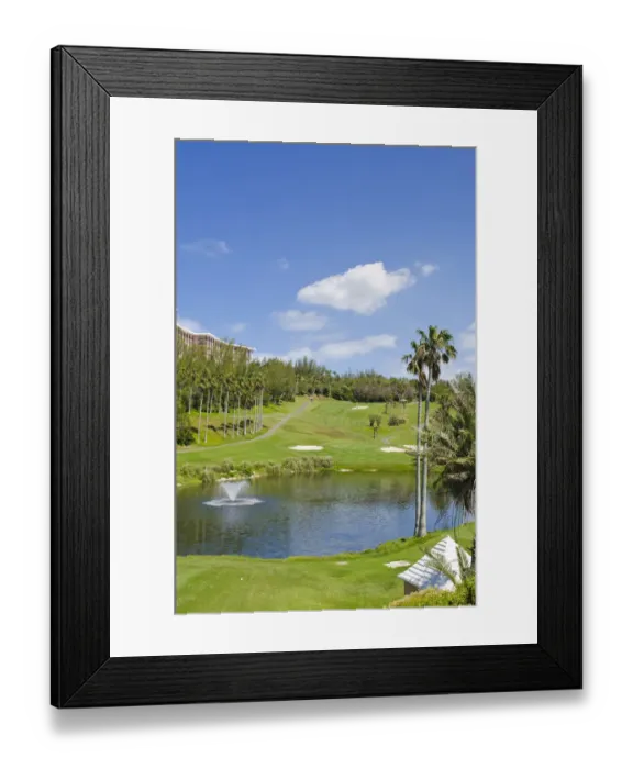 Framed Print : Bermuda. Fairmont Southampton Hotel and Golf Club Framed Print : Bermuda. Fairmont Southampton Hotel and Golf Club