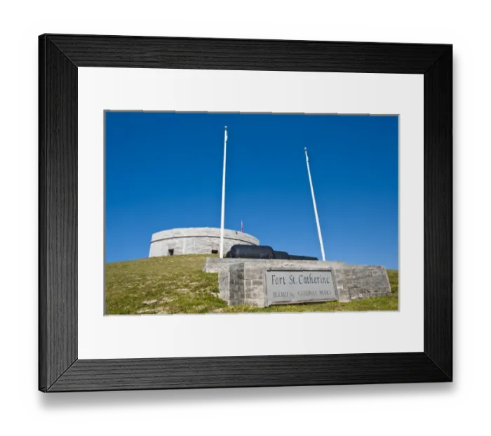 Framed Print : Bermuda. Fort St. Catherine