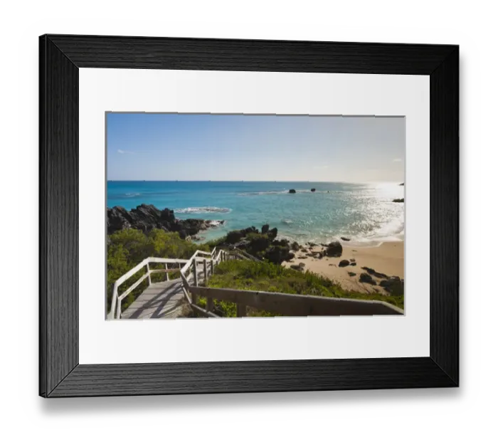 Framed Print : Church Bay Park Beach, Bermuda Framed Print : Church Bay Park Beach, Bermuda