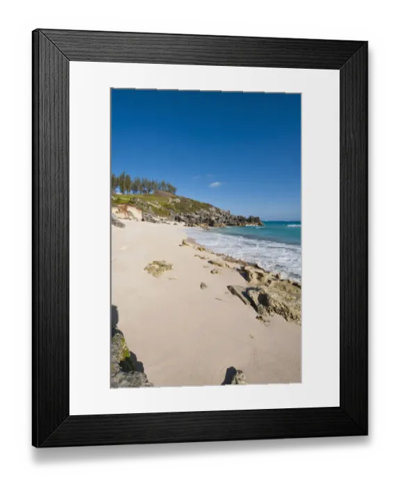 Framed Print : Church Bay Park Beach, Bermuda