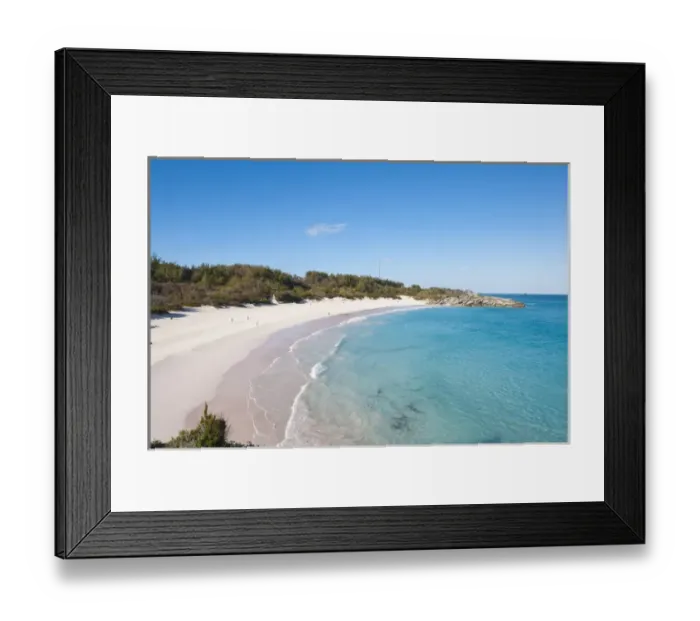 Framed Print : Horseshoe Bay beach, Bermuda Framed Print : Horseshoe Bay beach, Bermuda