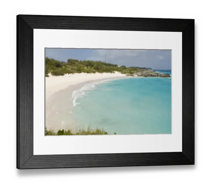 Framed Print : Horseshoe Bay beach, Bermuda Framed Print : Horseshoe Bay beach, Bermuda