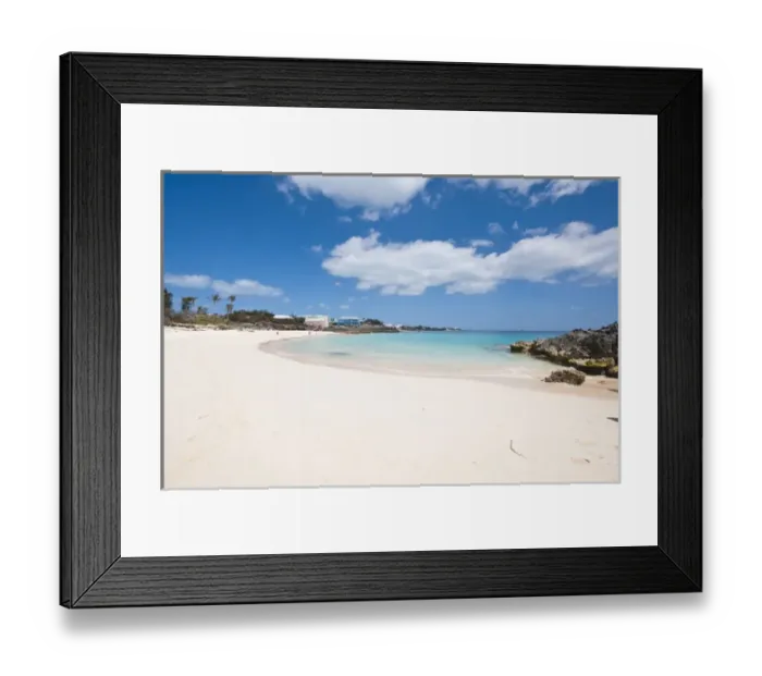 Framed Print : John Smiths Bay Beach, Bermuda