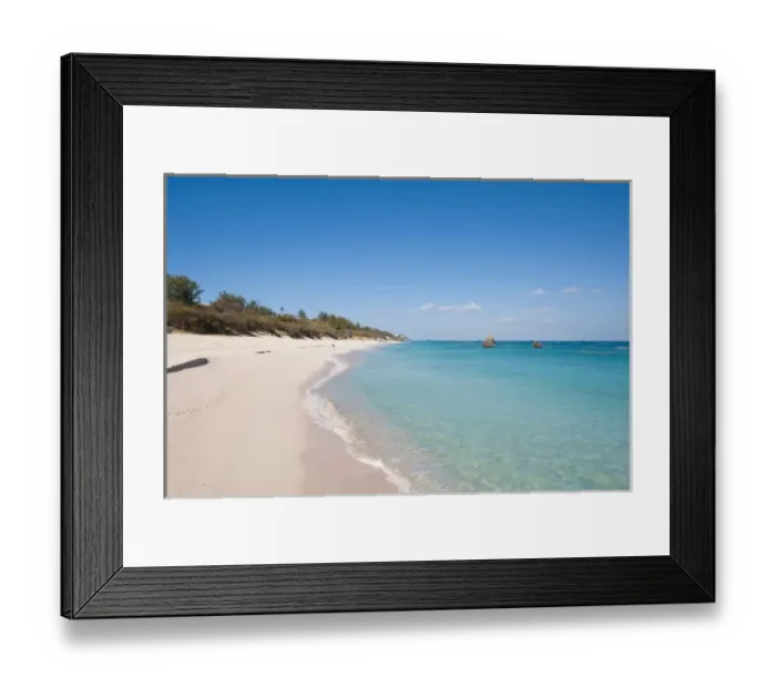 Framed Print : Warwick Long Bay, Jobsons Cove Beach, Bermuda Framed Print : Warwick Long Bay, Jobsons Cove Beach, Bermuda