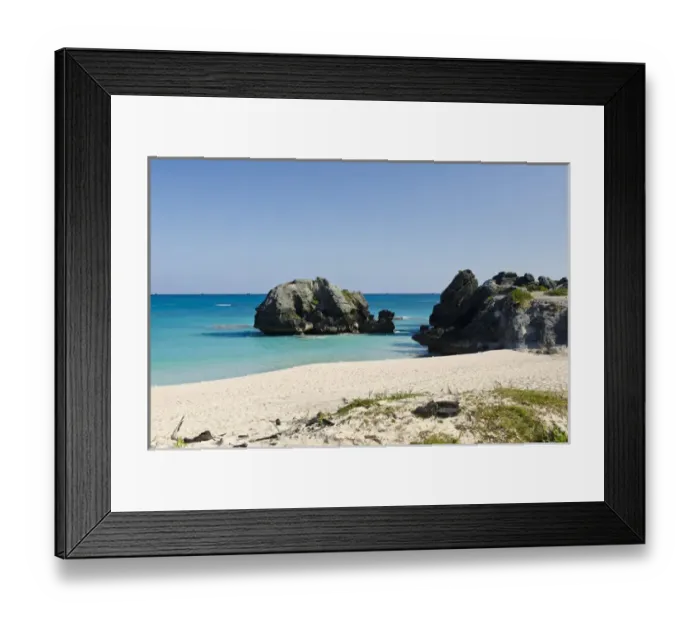Framed Print : Warwick Long Bay, Jobsons Cove Beach, Bermuda Framed Print : Warwick Long Bay, Jobsons Cove Beach, Bermuda