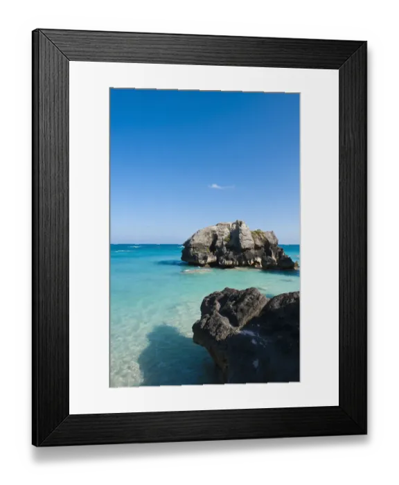 Framed Print : Warwick Long Bay, Jobsons Cove Beach, Bermuda
